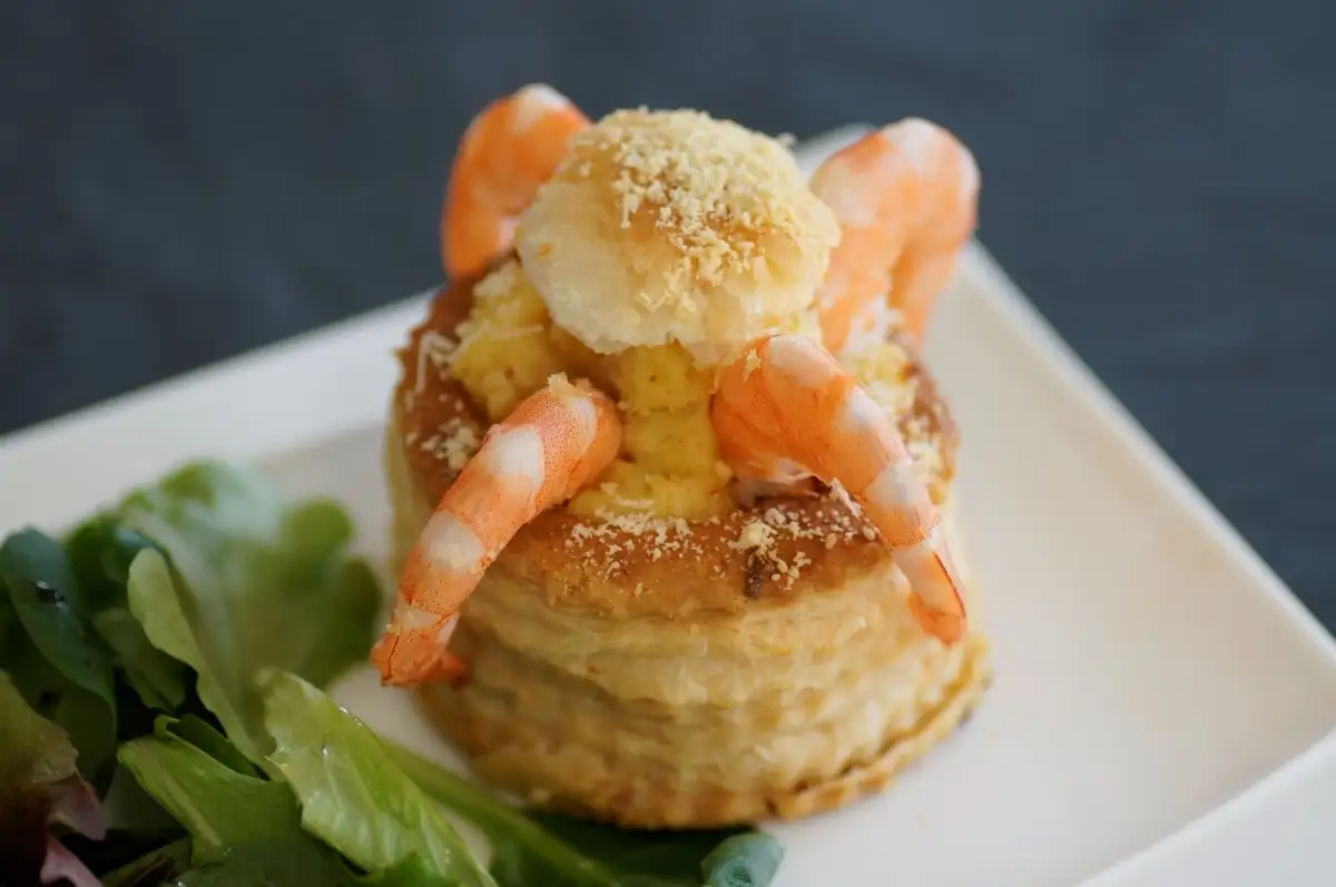 Bouchée de crevettes